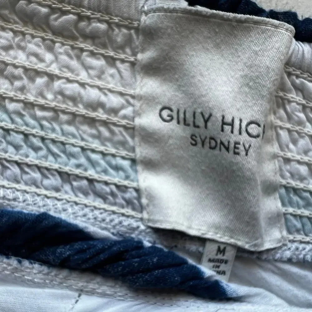 Gilly Hicks cami stripe halter style top, women's size M